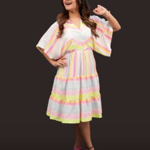 BELLO DONA CLOTHING Women Printed Kimono Sleeves C