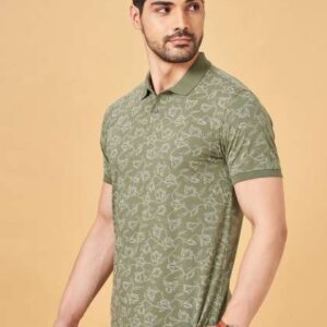 BYFORD by Pantaloons Men Floral Printed Polo Colla