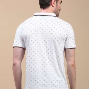 Classic Polo Men Conversational Printed Polo Colla