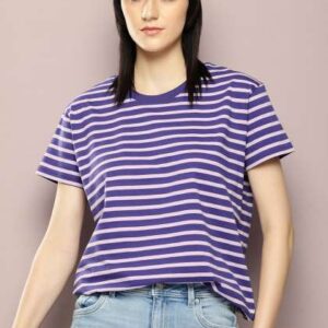 Dillinger Women Yarn Dyed Boxy T Shirt