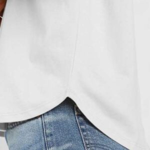JUNEBERRY Women White Solid Round Neck Relaxed Fit