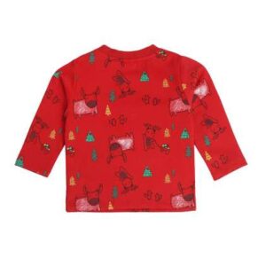 MINI KLUB Boys Cotton Typography Printed Applique