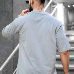 Maniac Typography Printed Round Neck Cotton TShirt