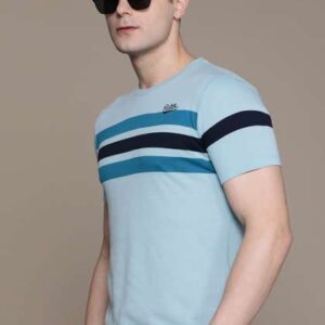 Roadster Men Striped Tshirt