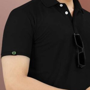 VeBNoR Men Solid Polo Collar Tshirt
