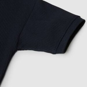 max Boys Self Design Polo Collar Tshirt